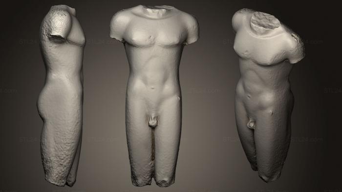 Miscellaneous figurines and statues (The Marion Kouros, STKR_0702) 3D models for cnc